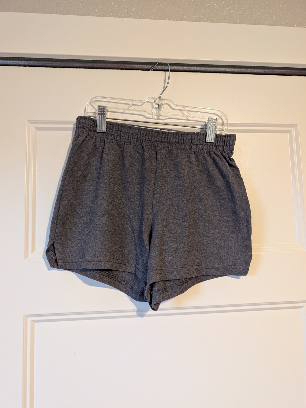 Soffe Women's Athletic Shorts - Charcoal Gray
